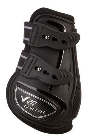 V22 High Fetlock Boot Lc Black Large-HORSE: Horse Boots-Ascot Saddlery