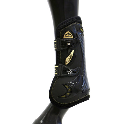 Veredus Carbon Gel Grand Slam Front Tendon Boots Black-HORSE: Horse Boots-Ascot Saddlery