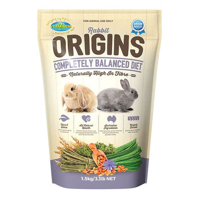 Vetafarm Origins Rabbit Diet 1.5kg-Small Animal-Ascot Saddlery