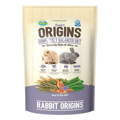 Vetafarm Origins Rabbit Diet 6kg-Small Animal-Ascot Saddlery