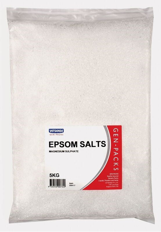 Vetsense Epsom Salts 5kg-STABLE: Supplements-Ascot Saddlery