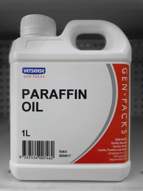 Vetsense Paraffin Oil 1lit-STABLE: Supplements-Ascot Saddlery