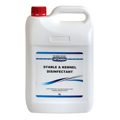 Vetsense Stable & Kennel Disinfectant 5lit-STABLE: First Aid & Dressings-Ascot Saddlery
