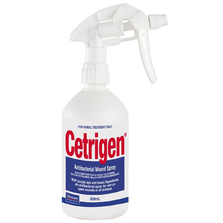 Virbac Cetrigen 500ml-STABLE: First Aid & Dressings-Ascot Saddlery