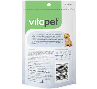 Vitapet Dog Treat Trainers Chicken & Vegetable Bone 70gm-Dog Treats-Ascot Saddlery