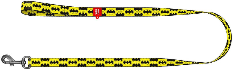 Waudog Dog Leash Collar Batman Logo 122cm-Dog Collars & Leads-Ascot Saddlery