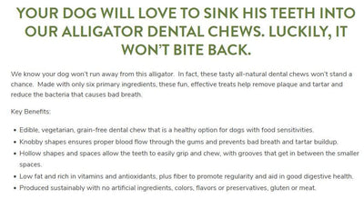 Whimzees Treat Alligator Value Bag 24-Dog Treats-Ascot Saddlery