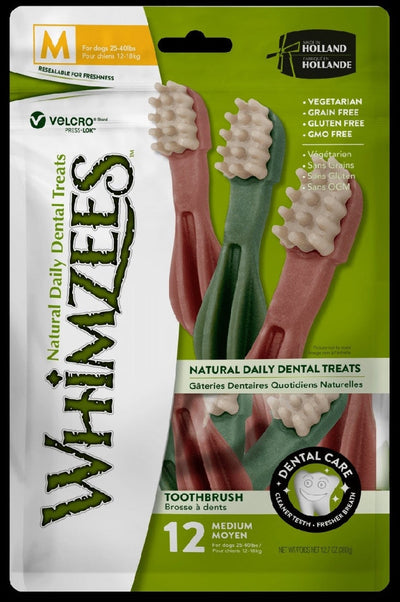 Whimzees Treat Toothbrush Star Value Bag 48-Dog Treats-Ascot Saddlery