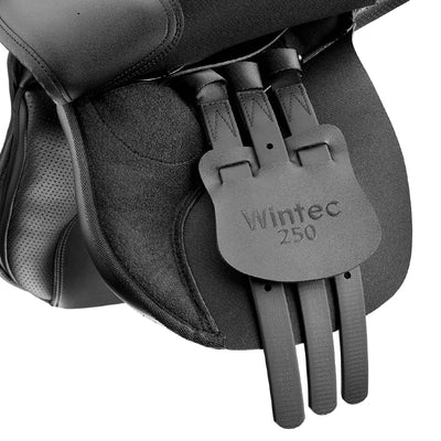 Wintec 250 All Purpose Saddle Flock Black-SADDLES: All Purpose Saddles-Ascot Saddlery