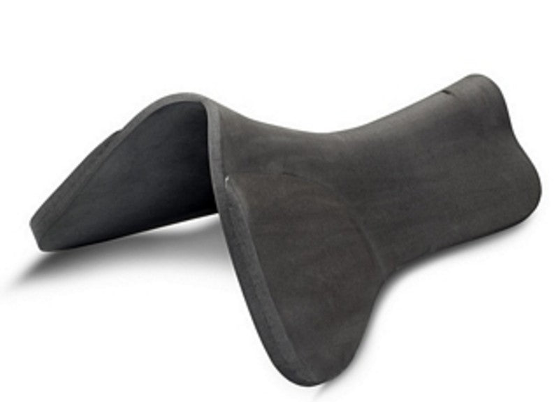 Wintec Pad Comfort Raised Front Charcoal-HORSE: Wither & Back Pads-Ascot Saddlery