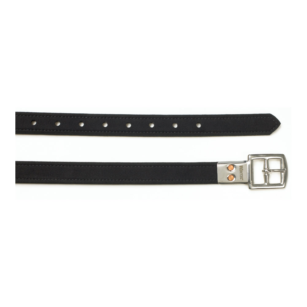 Wintec Pro Stirrup Leathers Black-HORSE: Stirrup Leathers-Ascot Saddlery