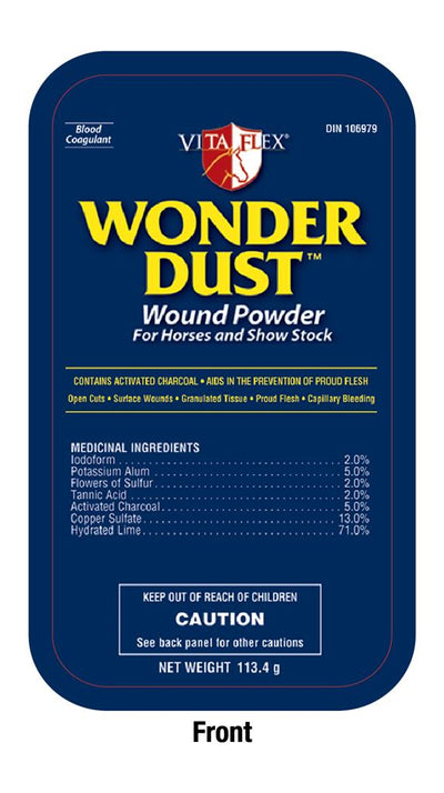 Wonder Dust Vitaflex 113.4gm-STABLE: First Aid & Dressings-Ascot Saddlery