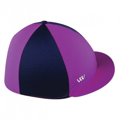 Woof Hat Cover Violet-RIDER: Helmets-Ascot Saddlery