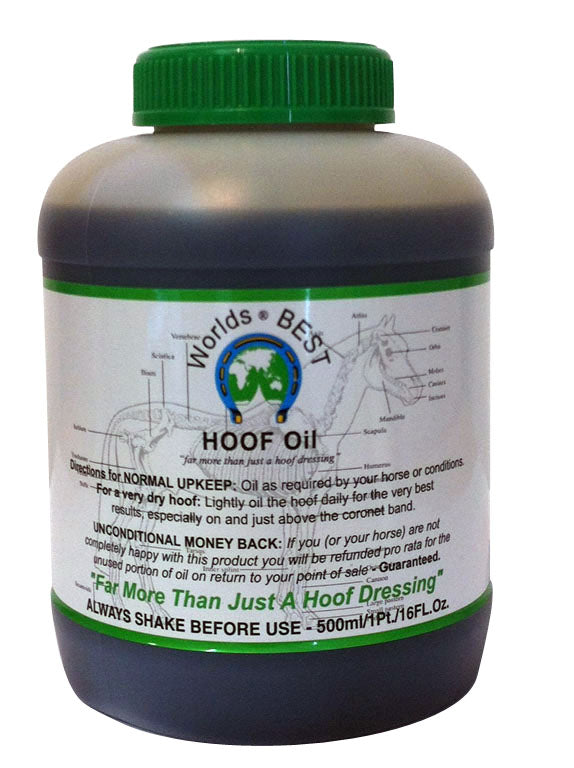 Worlds Best Hoof Oil 500ml-STABLE: Hoof Care-Ascot Saddlery