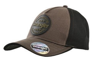 Wrangler Cap Mason Khaki-CLOTHING: Hats & Caps-Ascot Saddlery