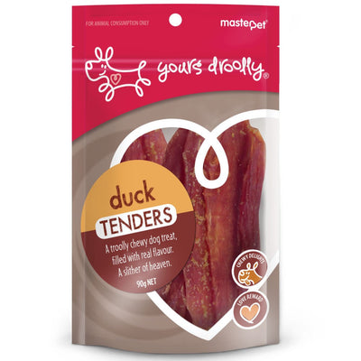 Yours Droolly Dog Treat Duck Tenders 450gm-Dog Treats-Ascot Saddlery