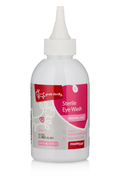 Yours Droolly Eye Wash 125ml-Dog Grooming & Coat Care-Ascot Saddlery