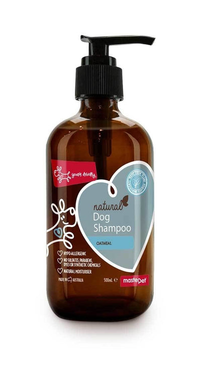 Yours Droolly Natural Oatmeal Shampoo 500ml-Dog Grooming & Coat Care-Ascot Saddlery