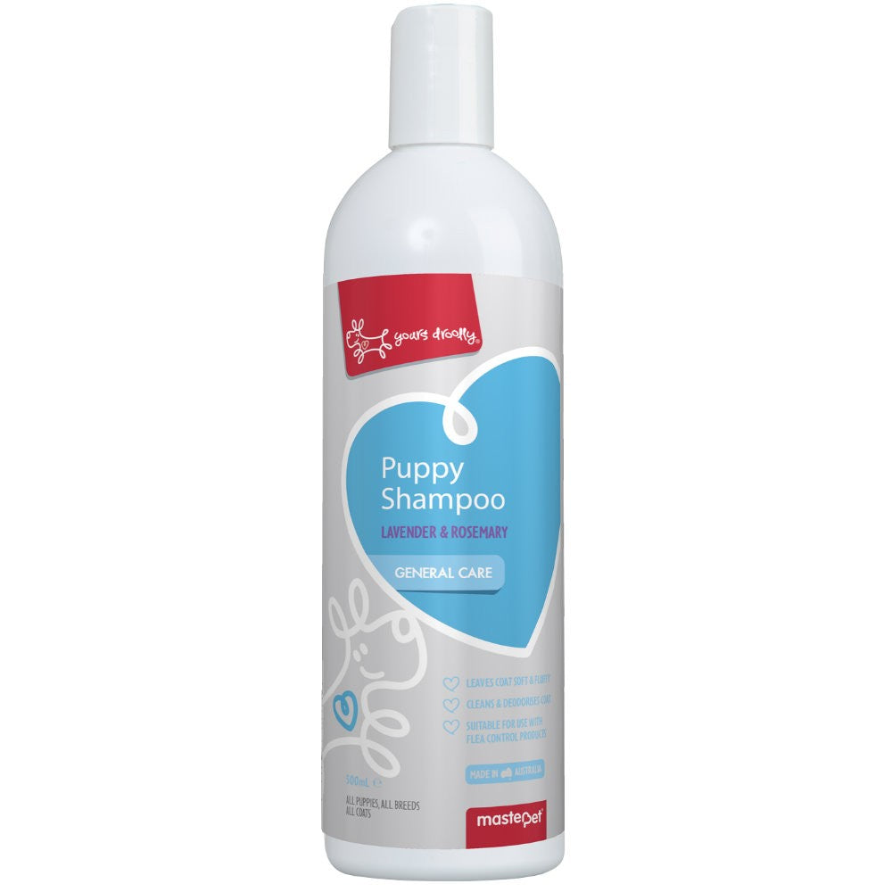 Yours Droolly Puppy Shampoo Fluffy 500ml-Dog Grooming & Coat Care-Ascot Saddlery