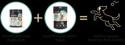 Zamipet Dog Happitreats Puppy 200gm-Dog Treats-Ascot Saddlery