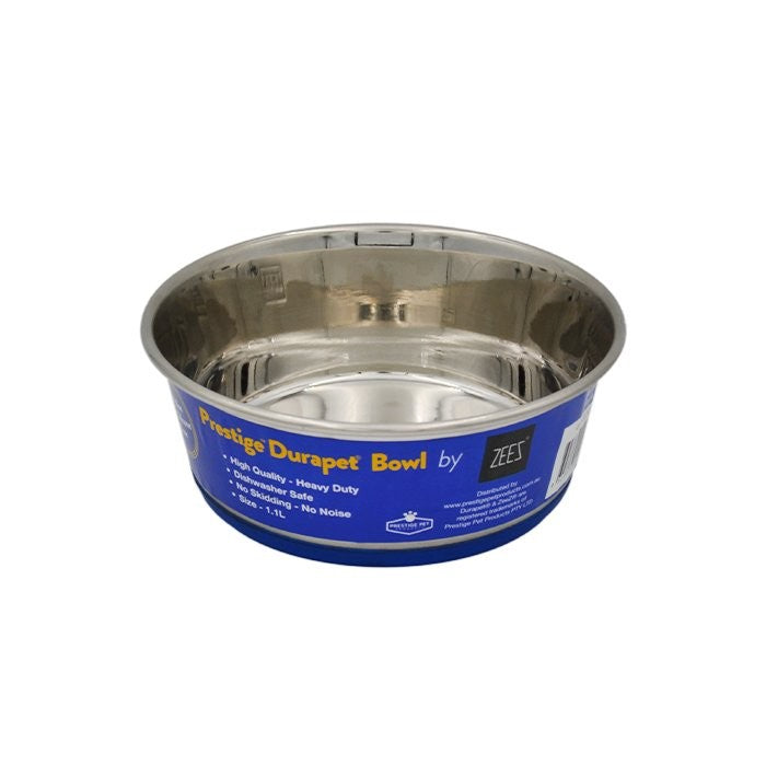 Zeez Dog Bowl Stainless Steel-Dog Accessories-Ascot Saddlery