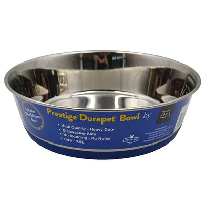 Zeez Dog Bowl Stainless Steel-Dog Accessories-Ascot Saddlery