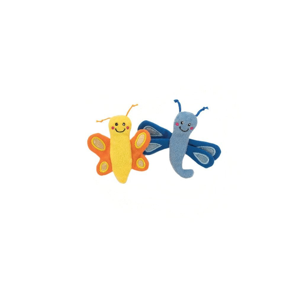 Zippy Claws Butterfly & Dragonfly-Cat Gyms & Toys-Ascot Saddlery