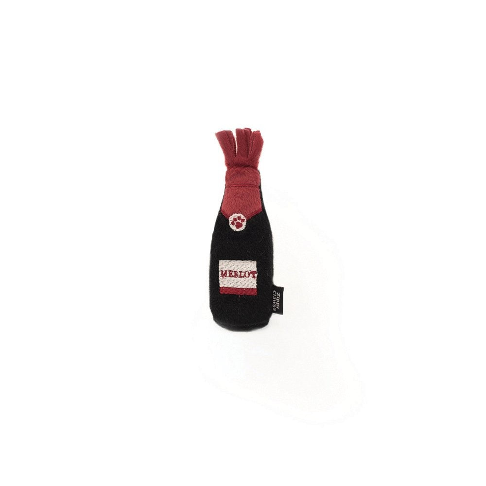 Zippy Claws Cattnip Crusherz Merlot 20cm X 10cm X 3cm-Cat Gyms & Toys-Ascot Saddlery