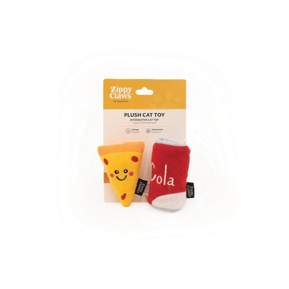 Zippy Claws Nomnomz Pizza & Cola-Cat Gyms & Toys-Ascot Saddlery