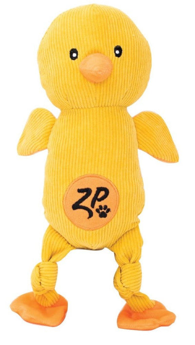 Zippy Paws Corduroy Cuddlerz Duck 43cm X 11cm X 7.5cm-Dog Toys-Ascot Saddlery