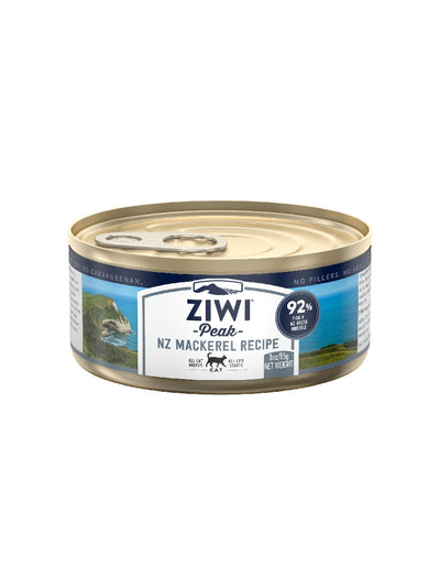 Ziwi Peak Cat Food Can Mackerel 85gm-Cat Food & Treats-Ascot Saddlery