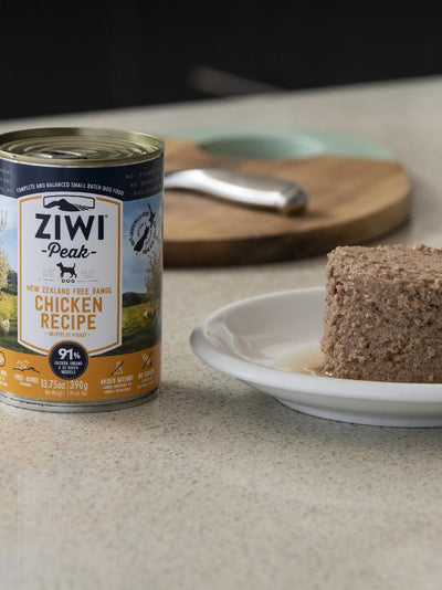 Ziwi Peak Dog Food Can Chicken 390gm-Dog Food-Ascot Saddlery