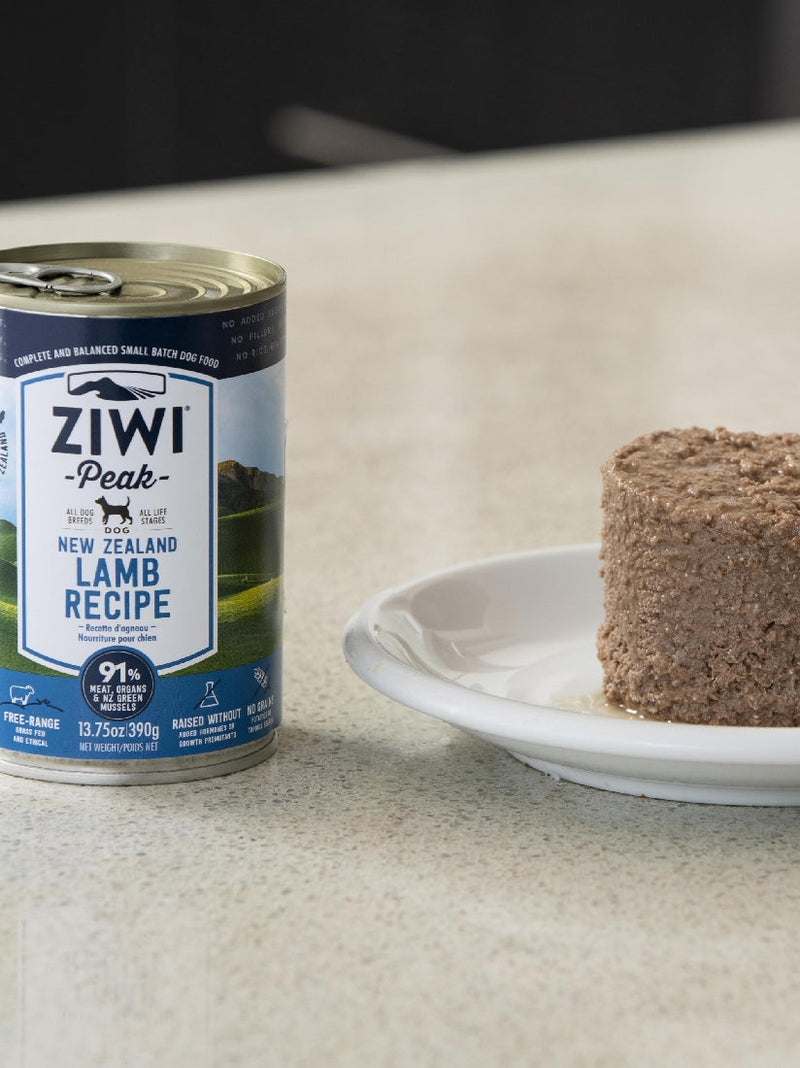 Ziwi Peak Dog Food Can Lamb 390gm-Dog Food-Ascot Saddlery