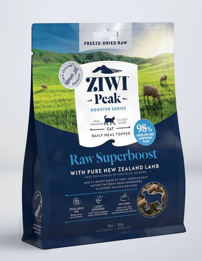 Ziwi Peak Freeze Dried Cat Superboost Lamb 85gm-Cat Food & Treats-Ascot Saddlery