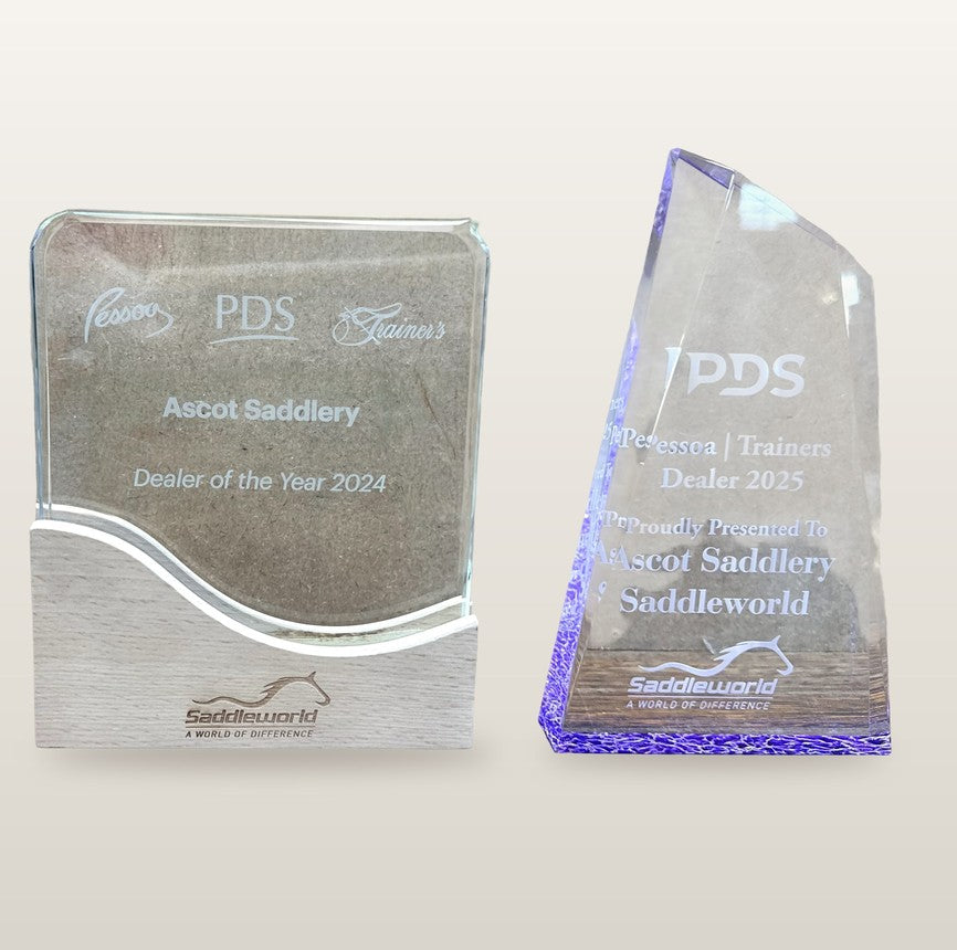 PDS, Pessoa and Trainers Dealer of the Year 2024 and 2025 trophies awarded to Ascot Saddlery